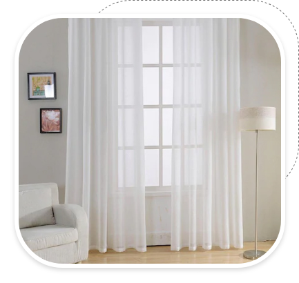 2025 new tulle curtains with aesthetic and modern lines